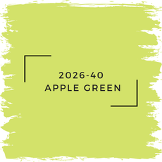 Benjamin Moore 2026-40  Apple Green