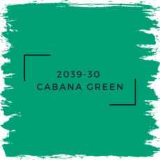 Benjamin Moore 2039-30  Cabana Green