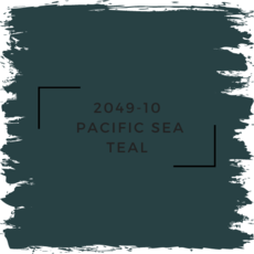 Benjamin Moore 2049-10  Pacific Sea Teal
