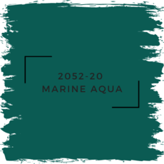 Benjamin Moore 2052-20  Marine Aqua