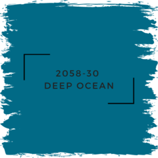 Benjamin Moore 2058-30  Deep Ocean
