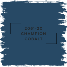 Benjamin Moore 2061-20 Champion Cobalt