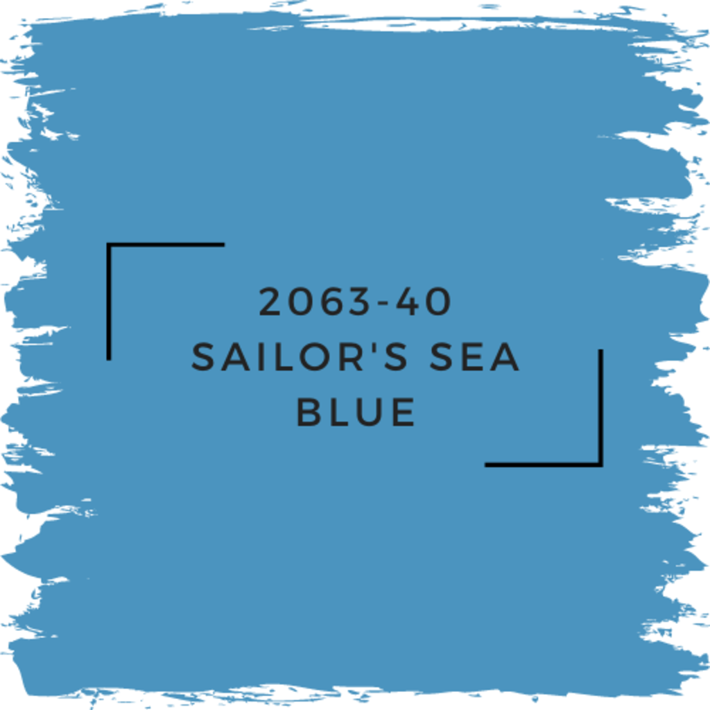 Benjamin Moore 2063-40 Sailor's Sea Blue