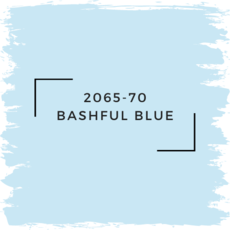 Benjamin Moore 2065-70 Bashful Blue