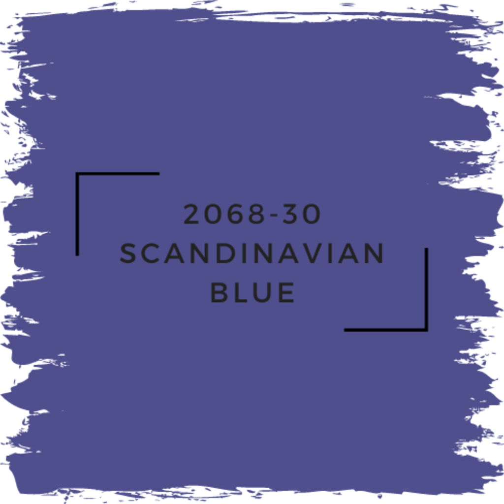 Benjamin Moore 2068-30 Scandinavian Blue
