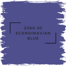 Benjamin Moore 2068-30 Scandinavian Blue