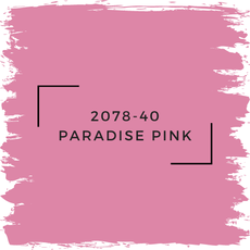 Benjamin Moore 2078-40 Paradise Pink