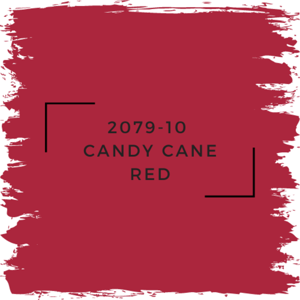 Benjamin Moore 2079-10  Candy Cane Red
