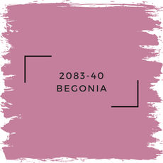Benjamin Moore 2083-40 Begonia