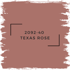 Benjamin Moore 2092-40  Texas Rose