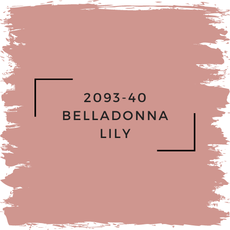 Benjamin Moore 2093-40 Belladonna Lily