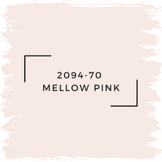 Benjamin Moore 2094-70  Mellow Pink
