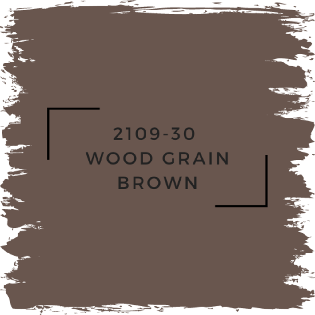 Benjamin Moore 2109-30  Wood Grain Brown