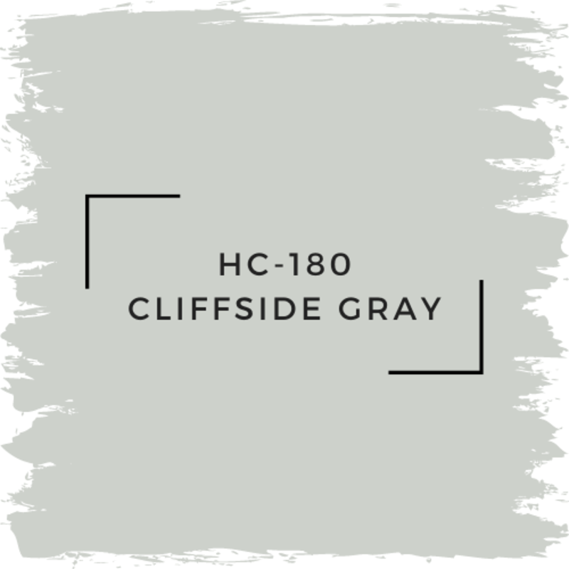Benjamin Moore HC-180 Cliffside Gray
