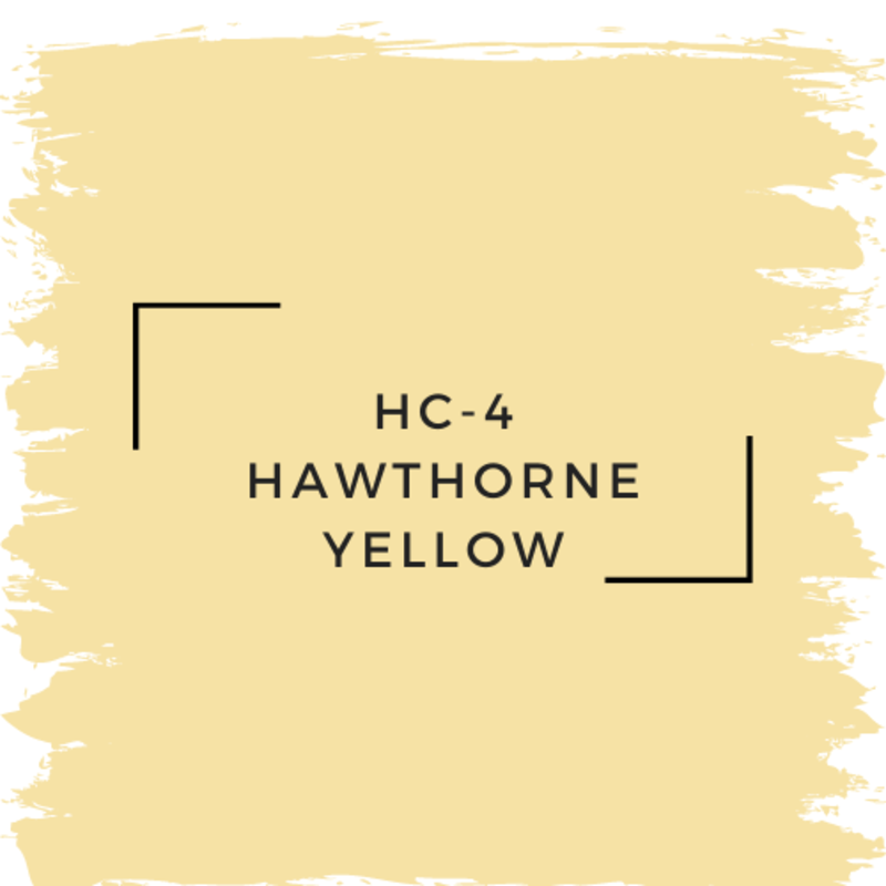 Benjamin Moore HC-4 Hawthorne Yellow