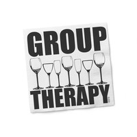 Group Therapy Cocktail Napkin