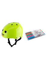 Helmet Youth Neon Green MD