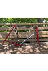 Trek Trek 2100 "Composite" road frame - red/carbon, 57cm (center-to-top), w/headset, AS IS