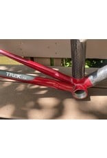 Trek Trek 2100 "Composite" road frame - red/carbon, 57cm (center-to-top), w/headset, AS IS