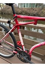 Fuji Folding Bike, Sun-Faded Red, 19in/L