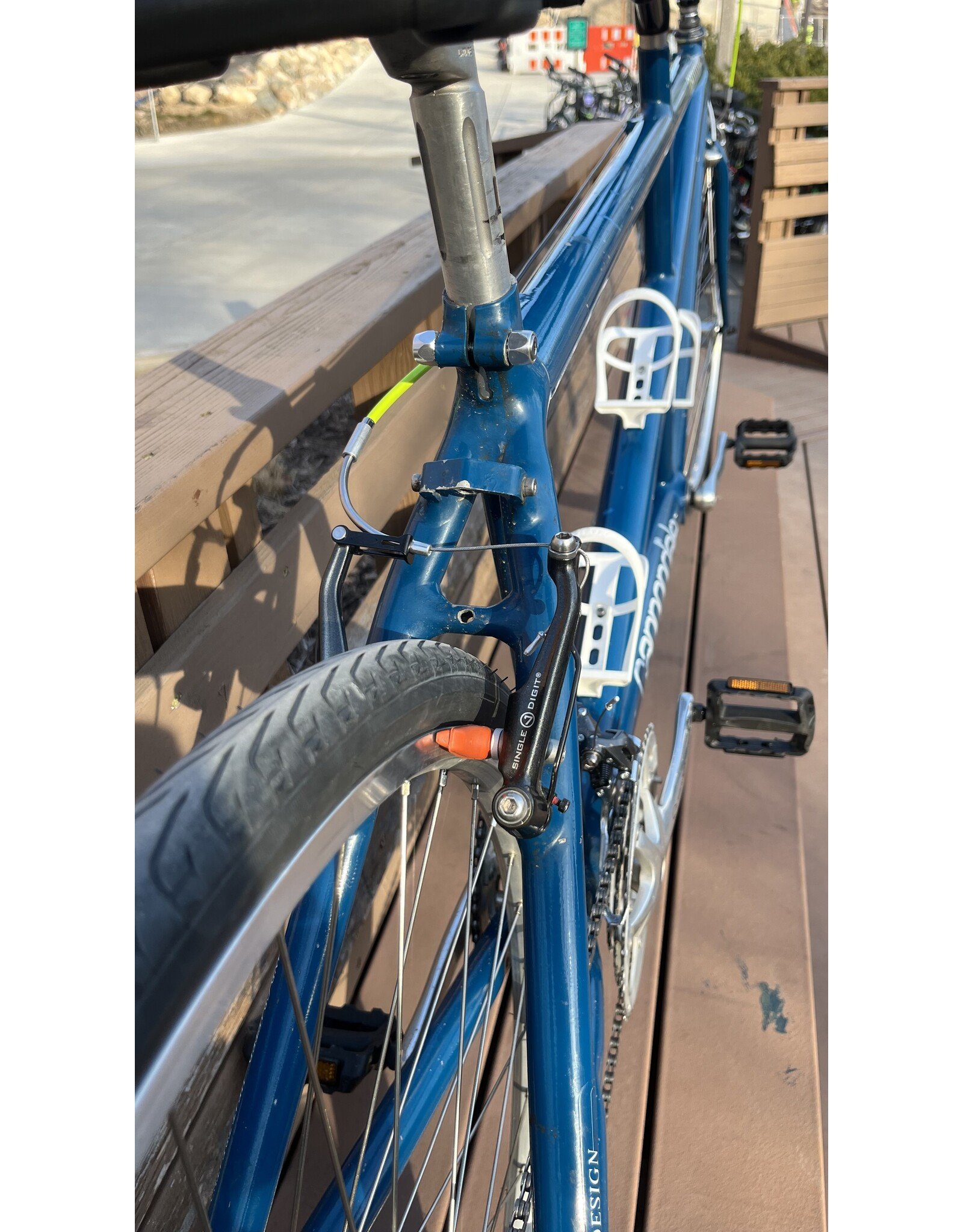 Cannondale tandem, 20 in - 17 in, blue-teal