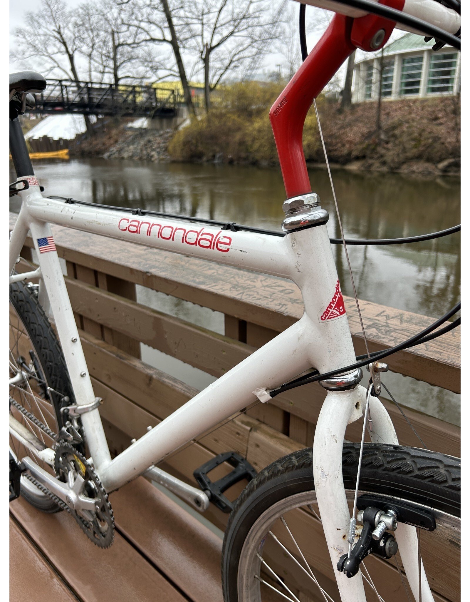 Cannondale MTB, 22inXL, White