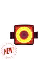 PLANET BIK Light, REAR, Planet Bike 3304 BLINKY SQUARED, LED/USB