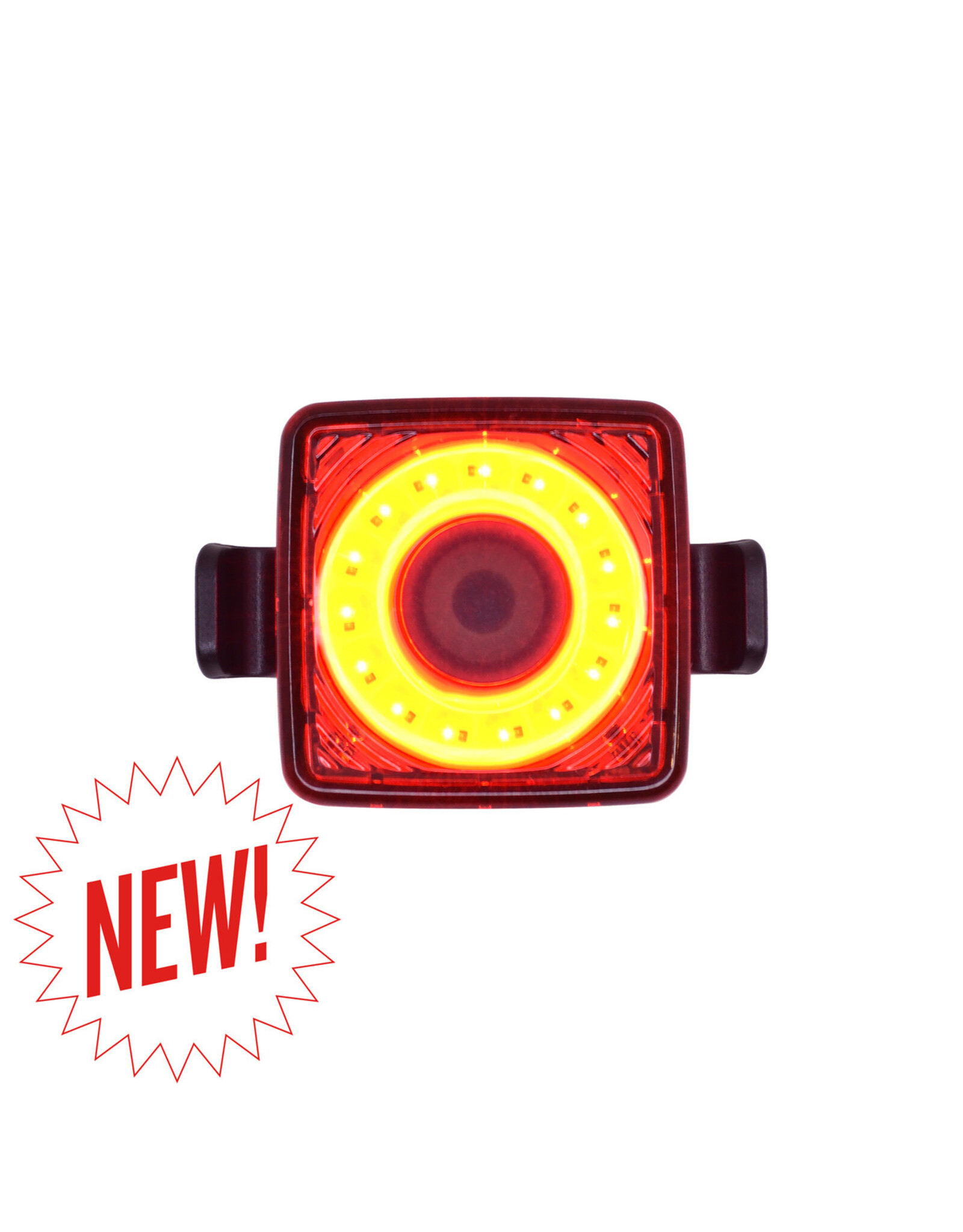 PLANET BIK Tail Light, Planet Bike 3304 BLINKY SQUARED, LED/USB