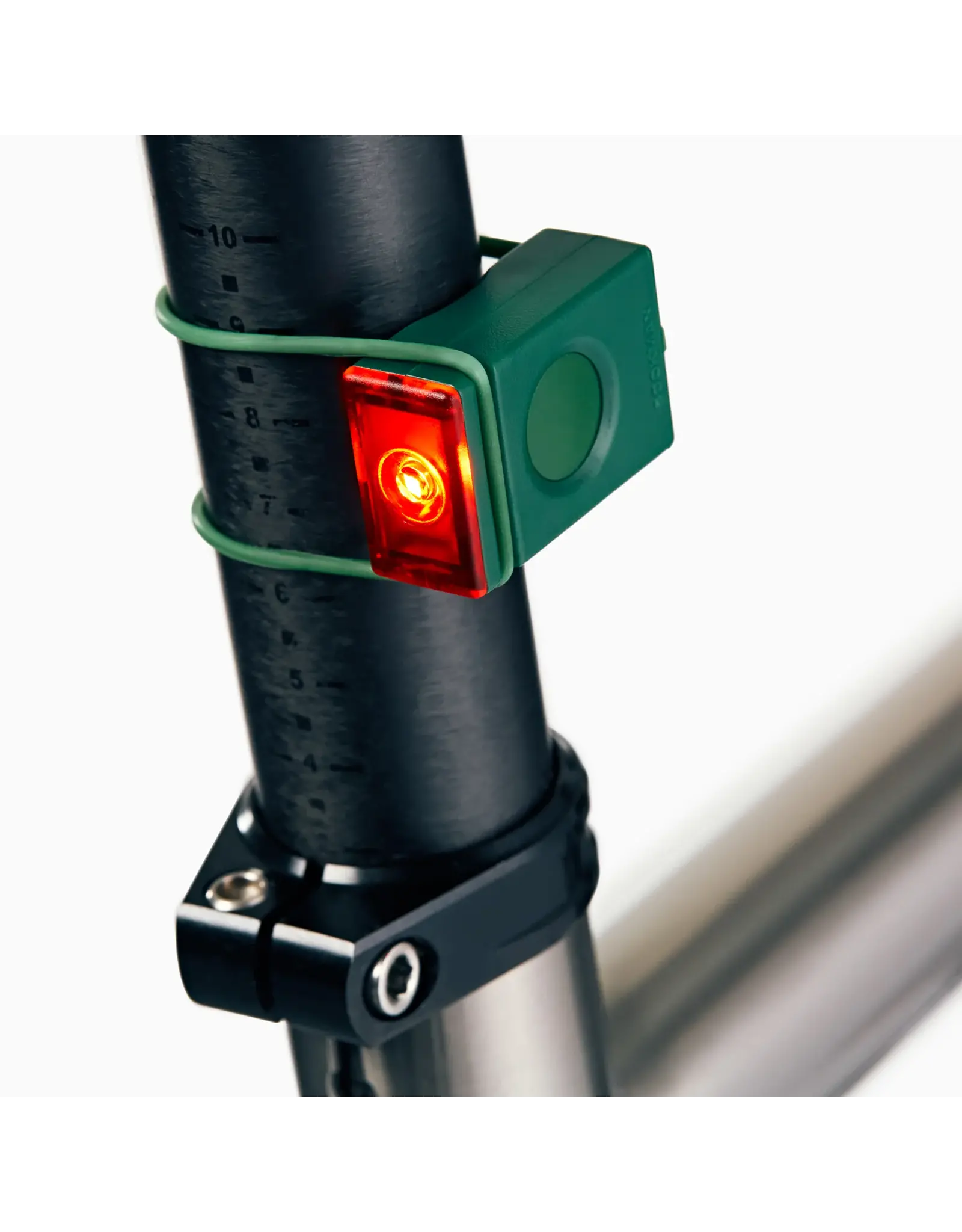 Bookman Light, Bookman Block Taillight - Rechargable, Green