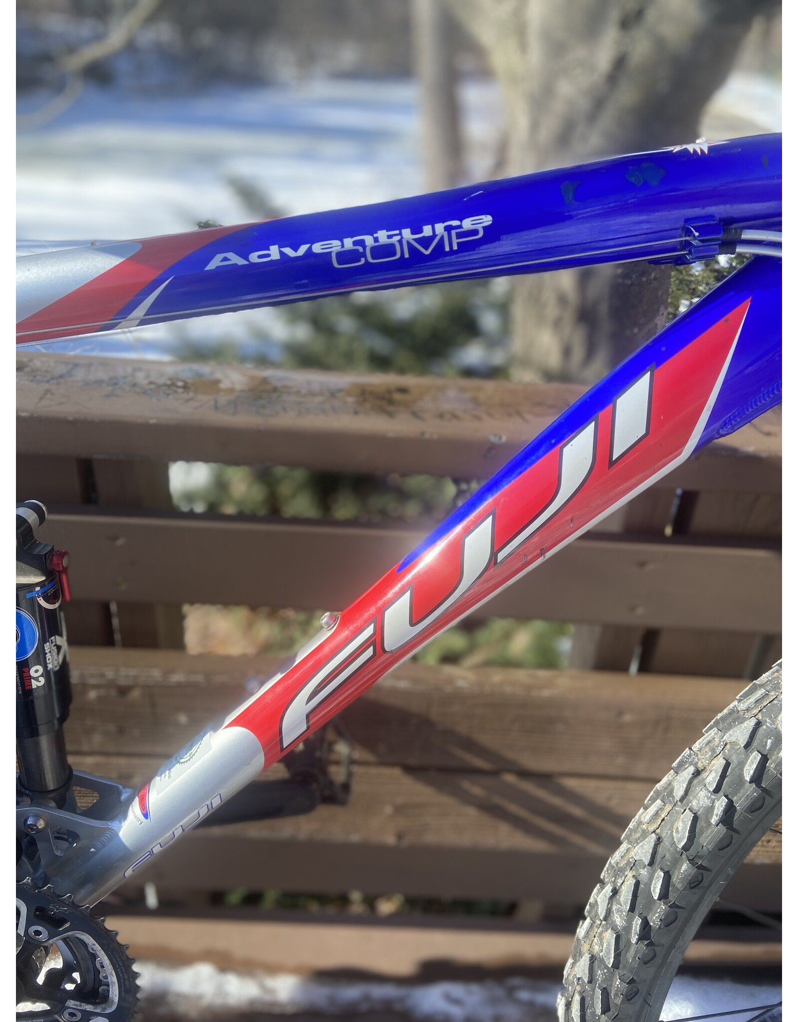 Fuji, Adventure Comp, red/blue, 19in/L