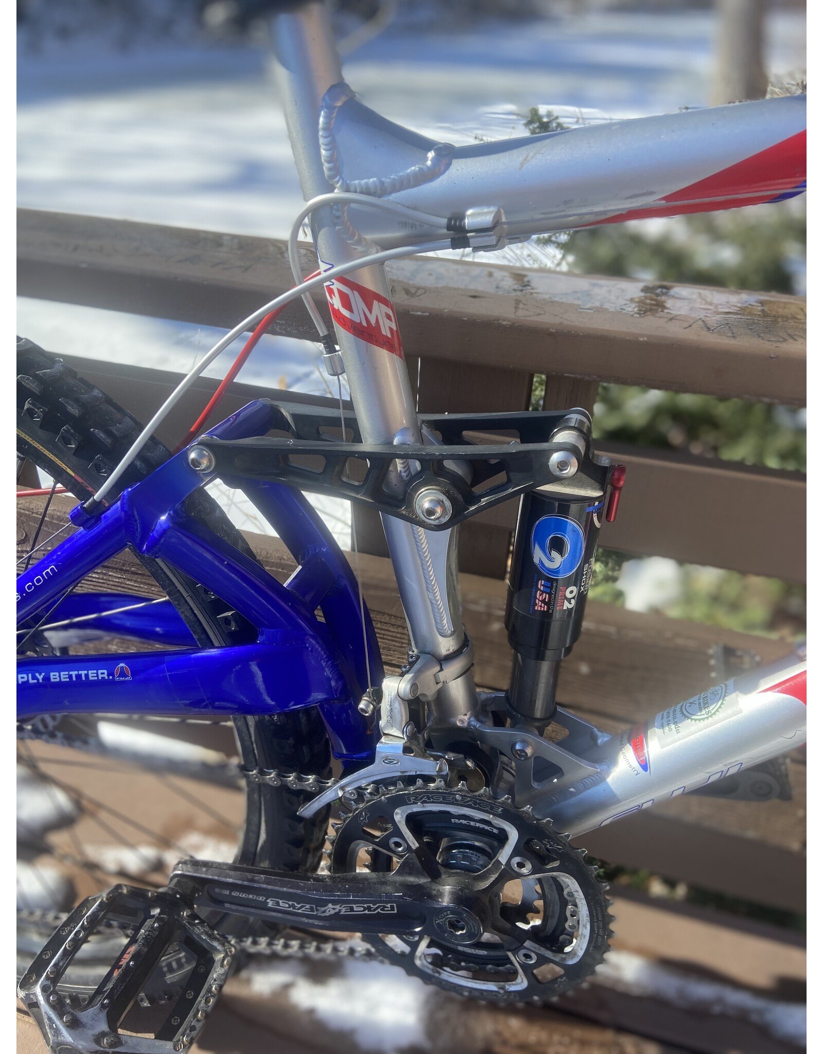 Fuji, Adventure Comp, red/blue, 19in/L