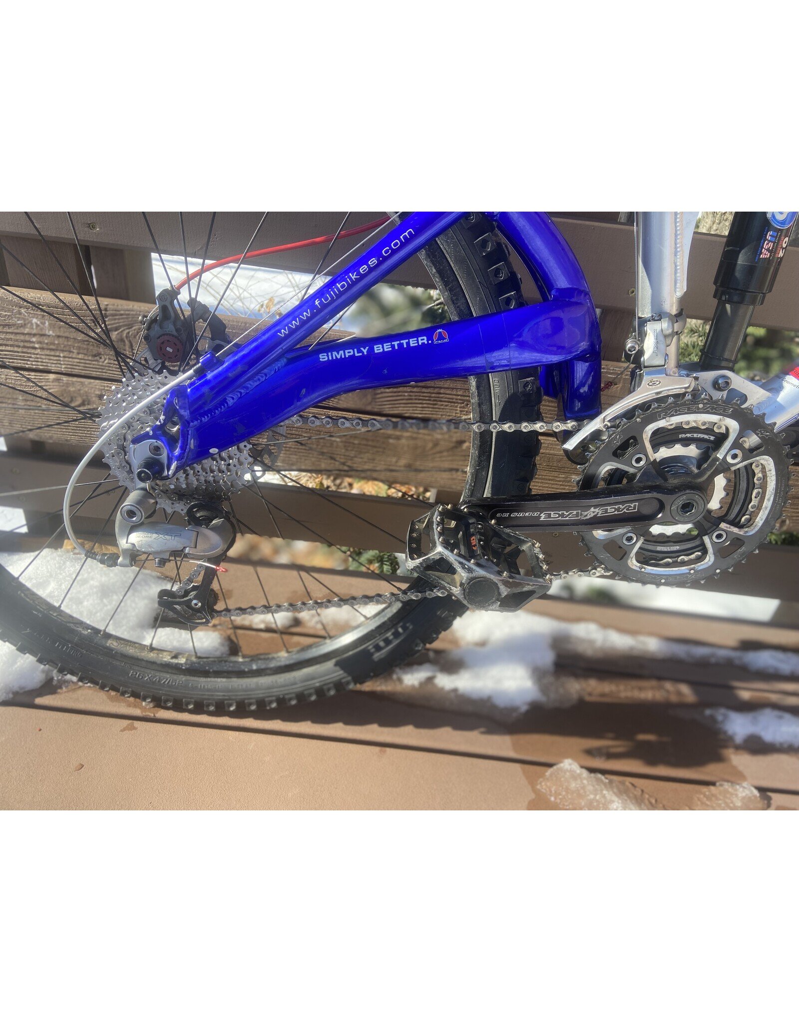 Fuji, Adventure Comp, red/blue, 19in/L