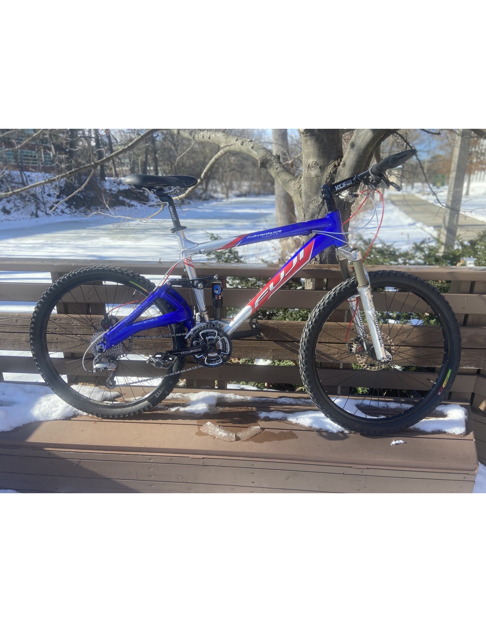 Fuji, Adventure Comp, red/blue, 19in/L