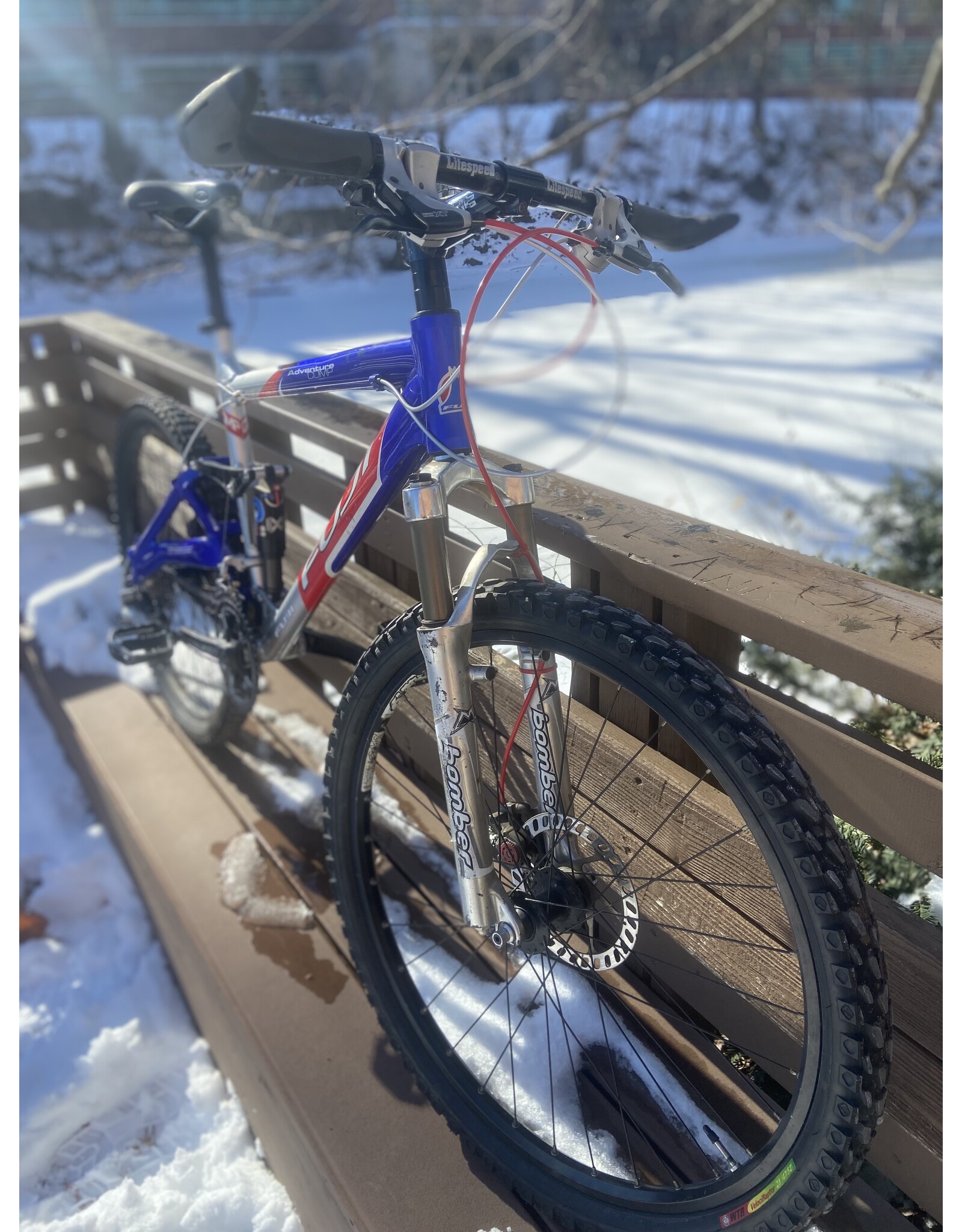 Fuji, Adventure Comp, red/blue, 19in/L