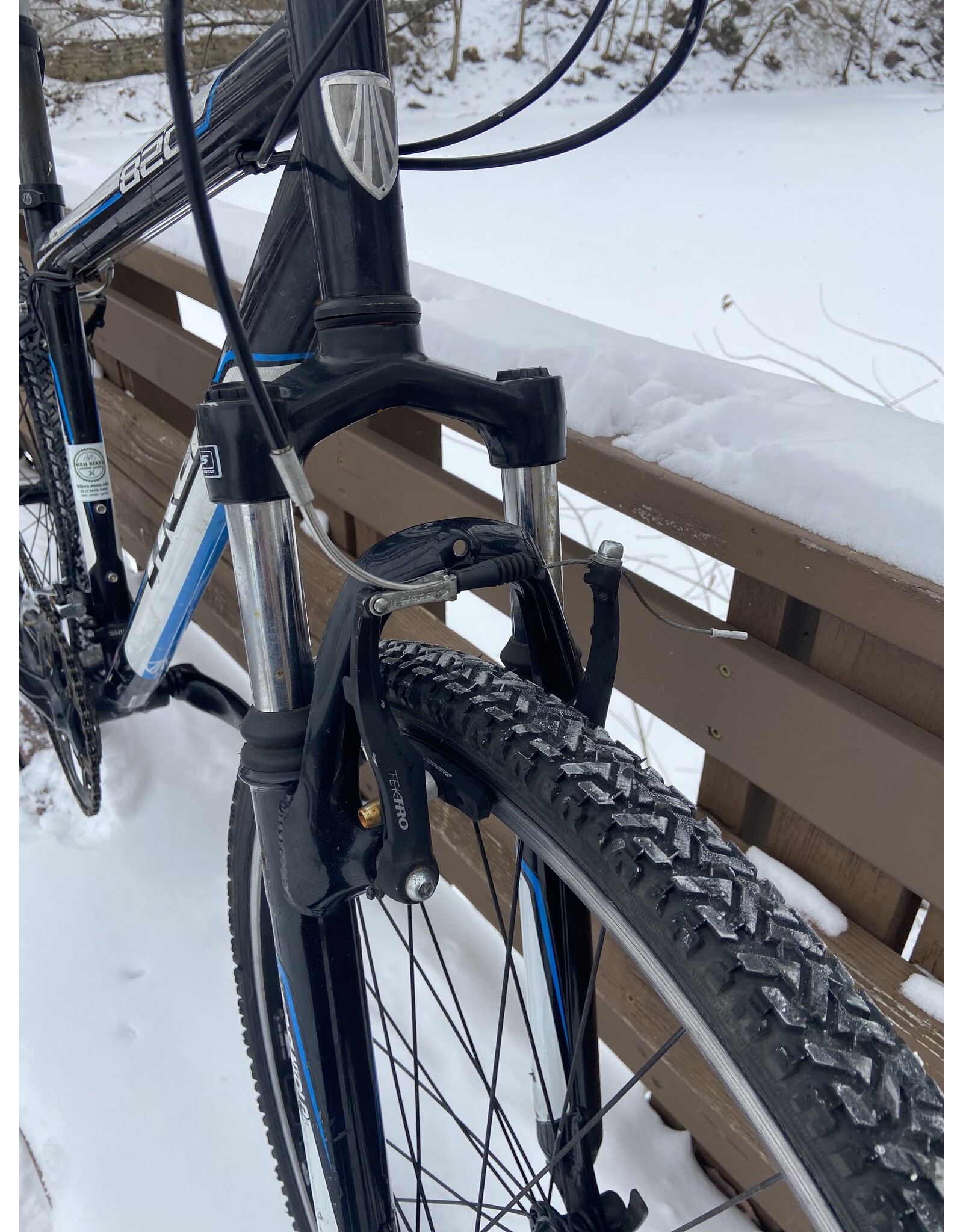 Trek, 820 ST, Black/White/Blue, 17in/M