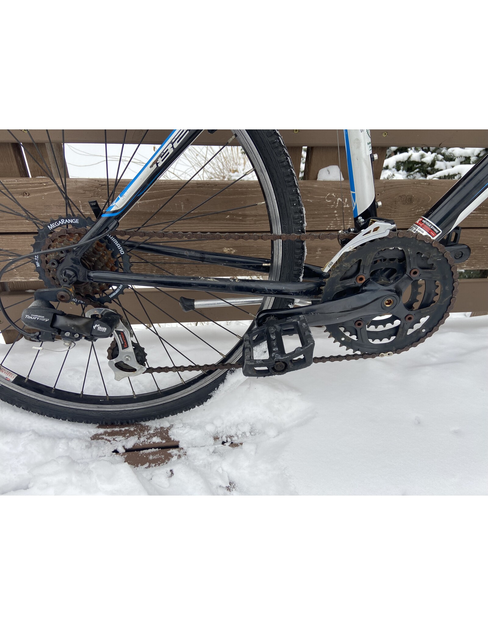 Trek, 820 ST, Black/White/Blue, 17in/M