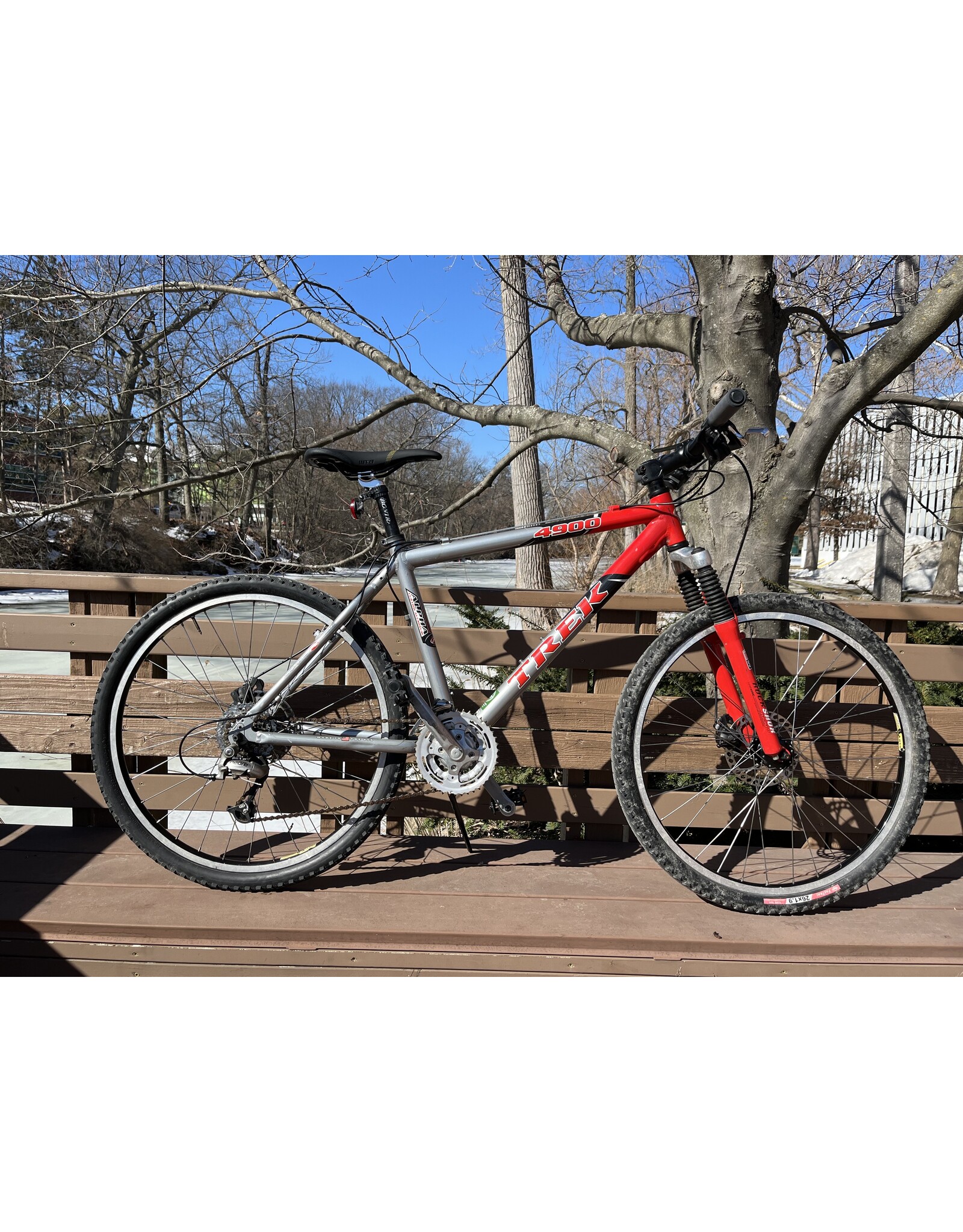 Trek 4900, Red/Silver, 18in/L