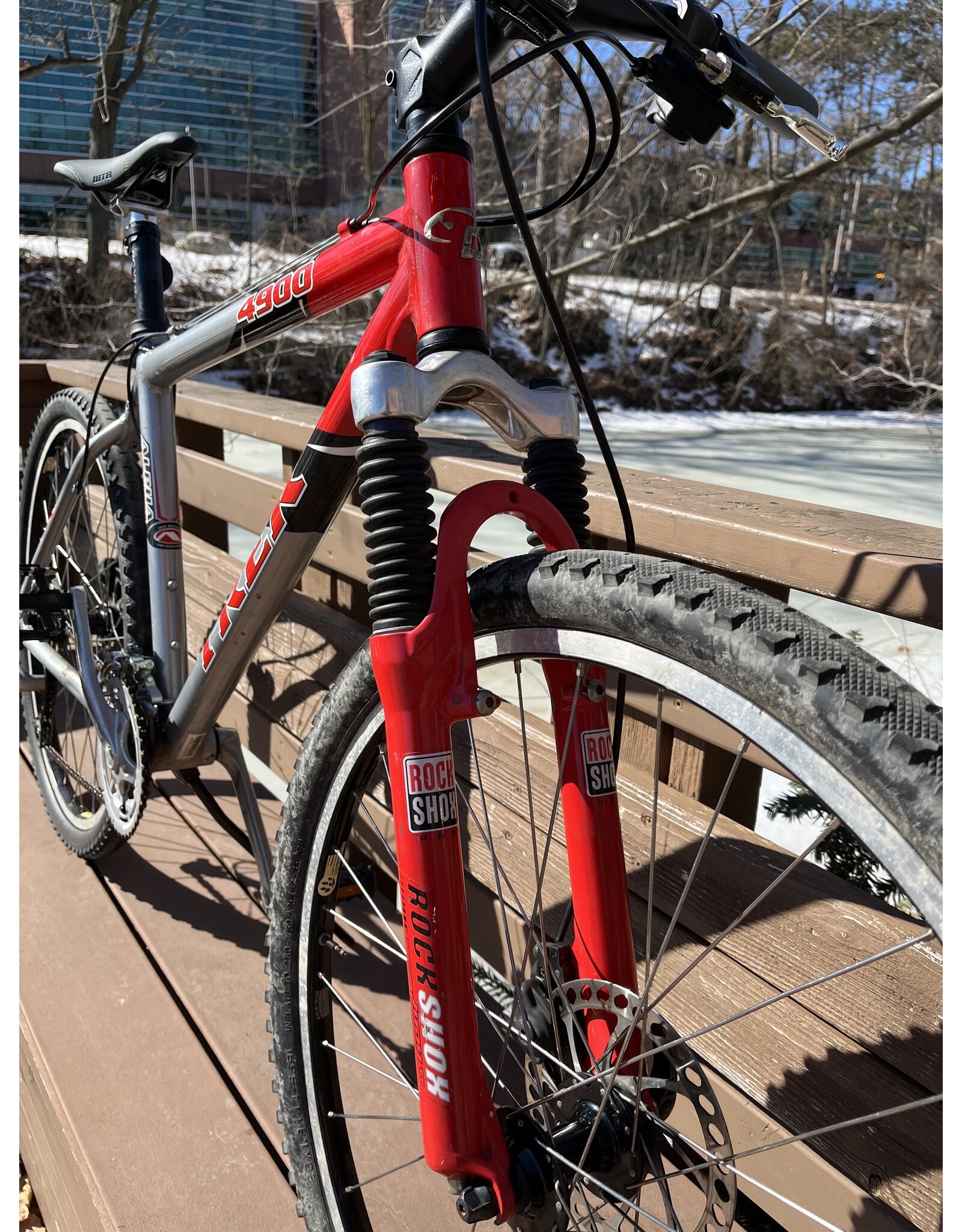 Trek 4900, Red/Silver, 18in/L