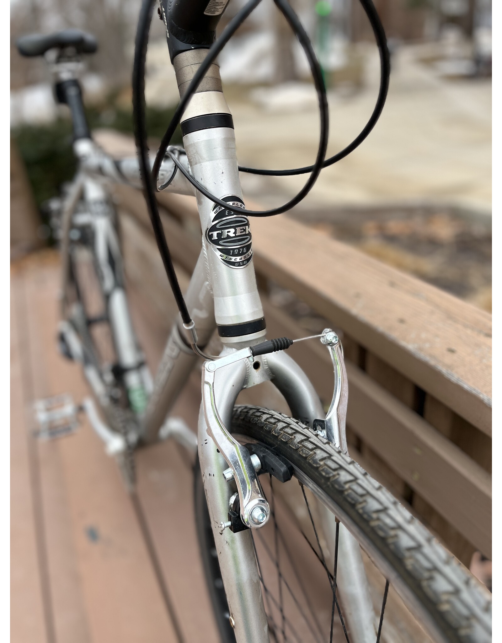 Trek, 7300FX, Gray, 22.5/XL