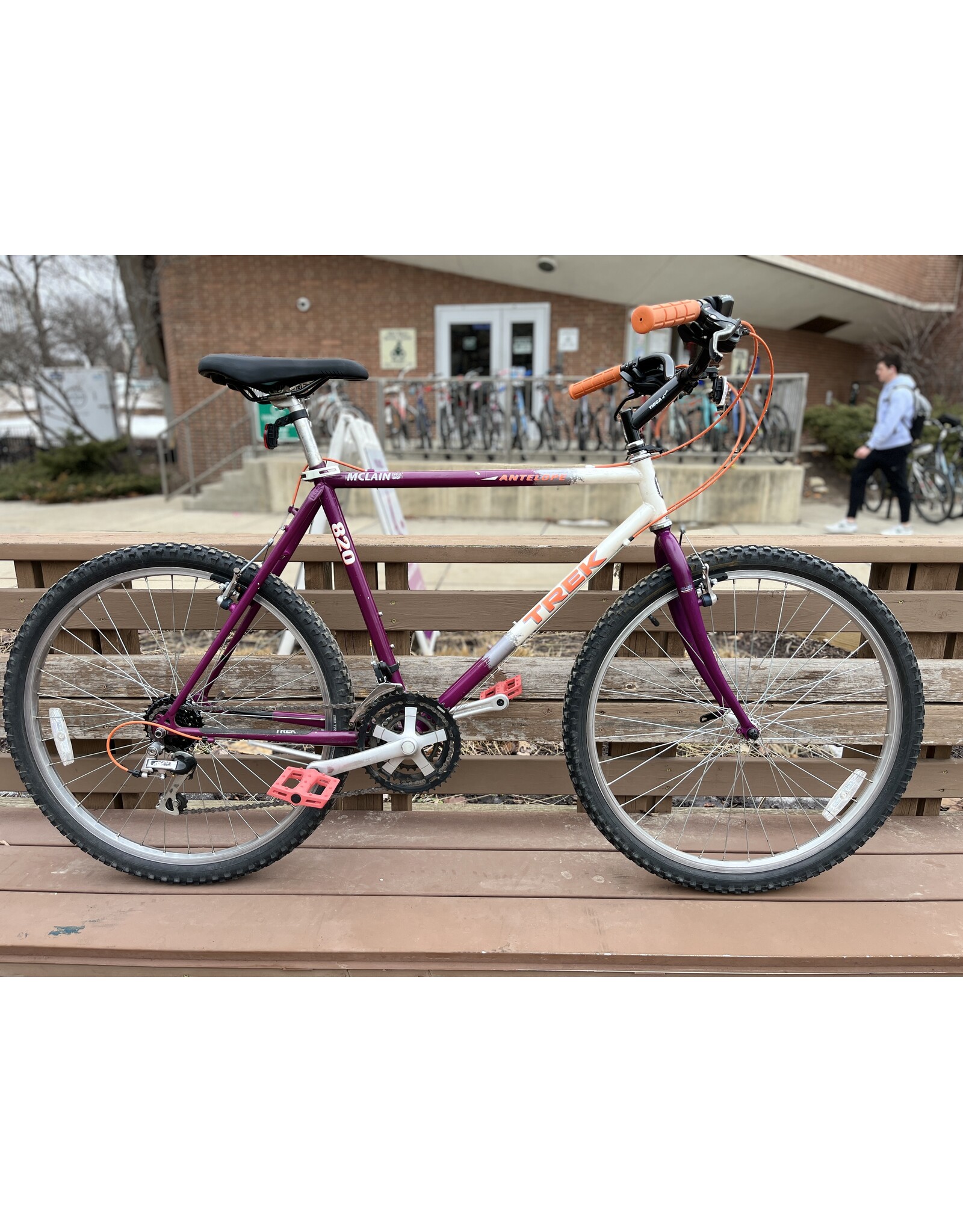 Trek 820, Antelope, Purple/White, 20.5/L