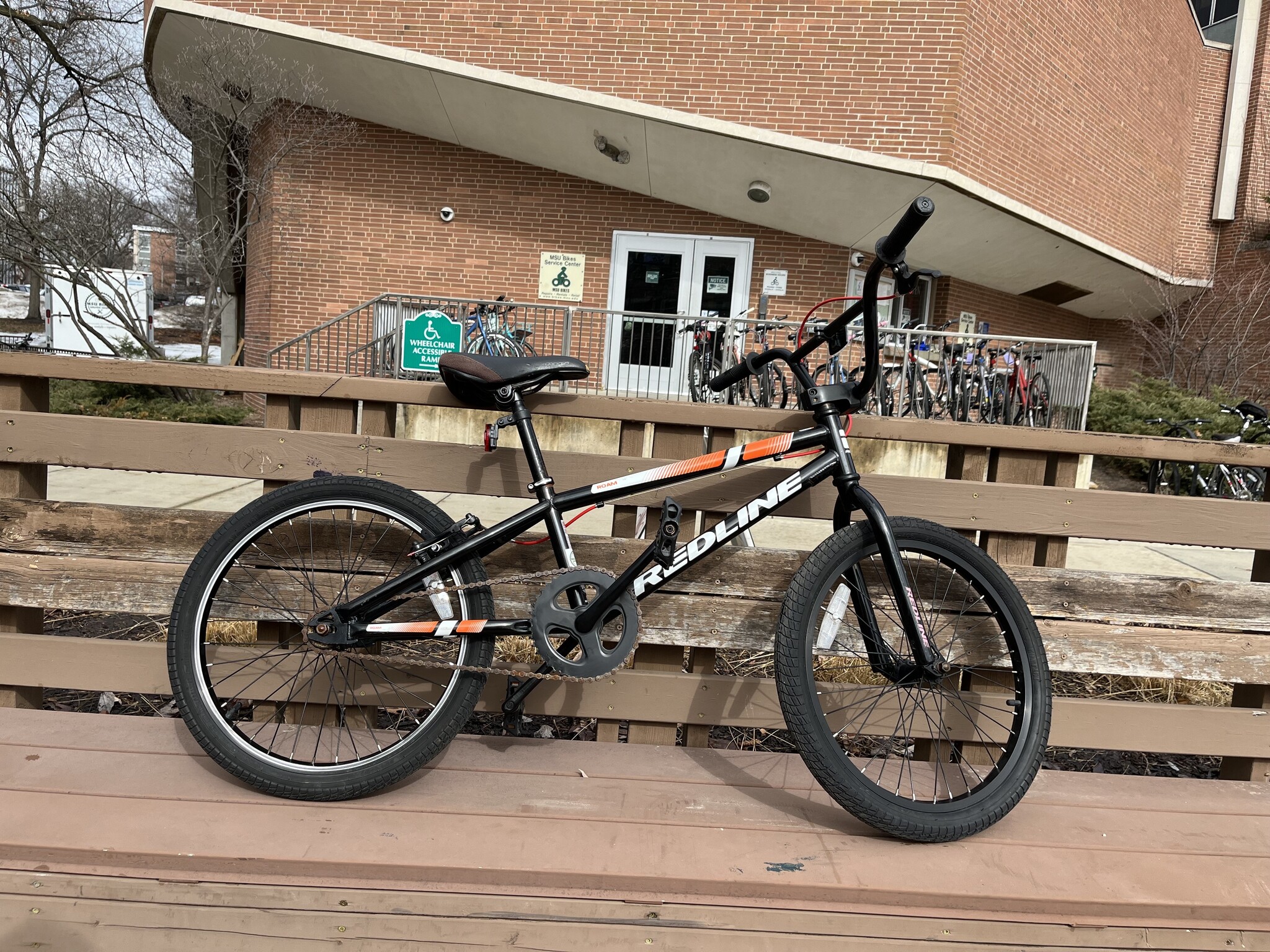 Redline Roam, Orange/Black, 20 in wheels, Small MSU Bike Service