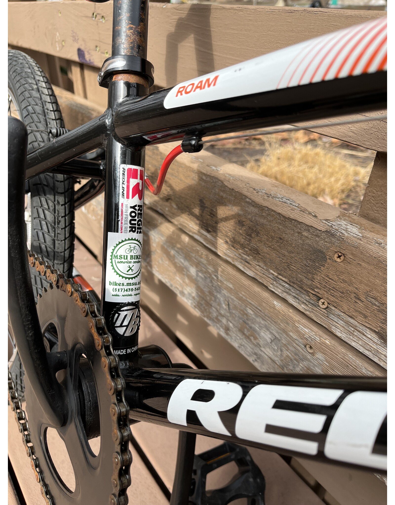 Redline Roam, Orange/Black, 20 in wheels, Small