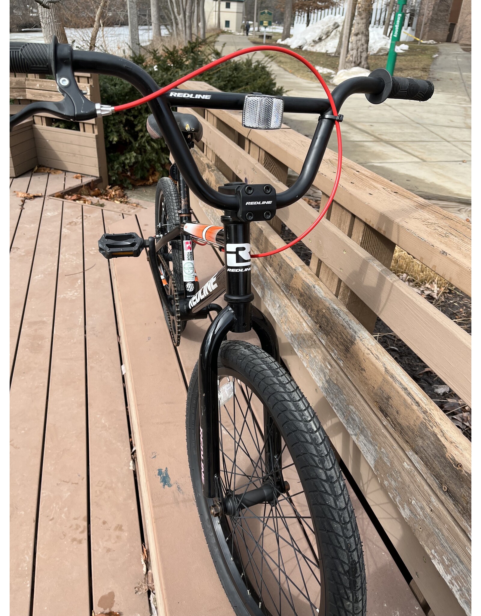 Redline Roam, Orange/Black, 20 in wheels, Small