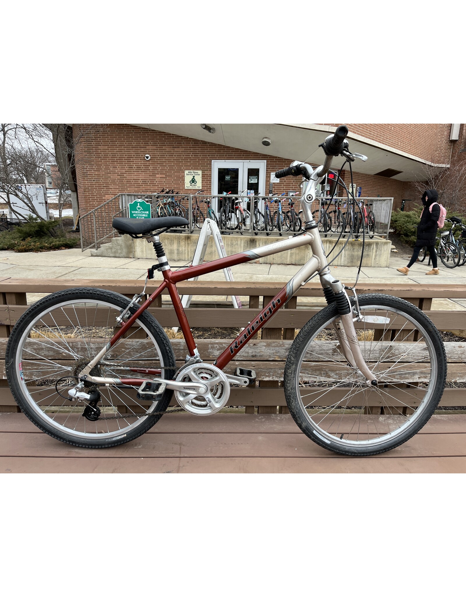 Raleigh, SC40, brown/silver, 20in/L