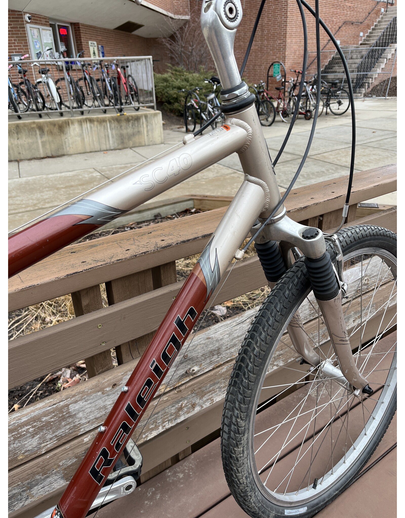 Raleigh, SC40, brown/silver, 20in/L