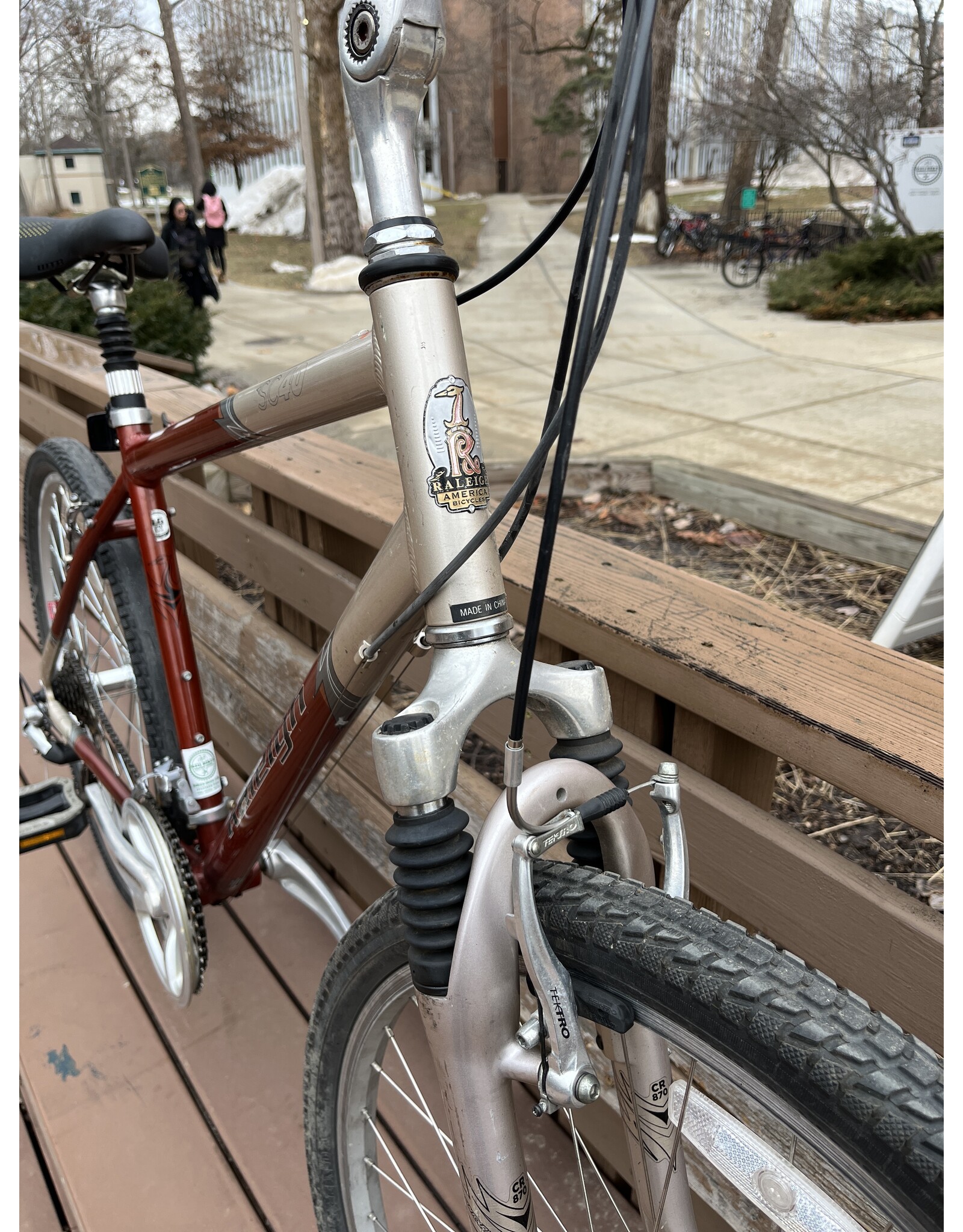 Raleigh, SC40, brown/silver, 20in/L