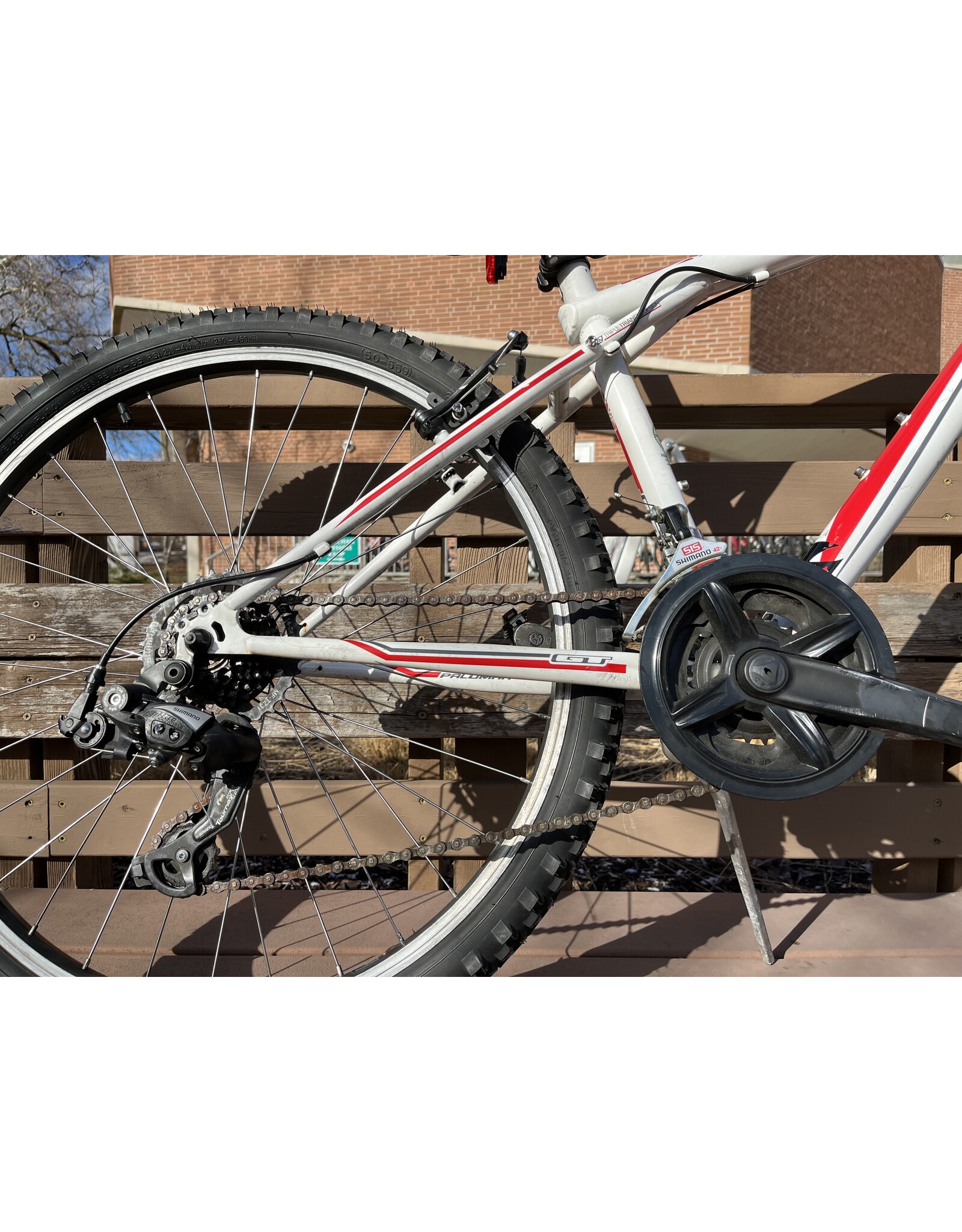 GT Palomar, White/Red, 15in/S