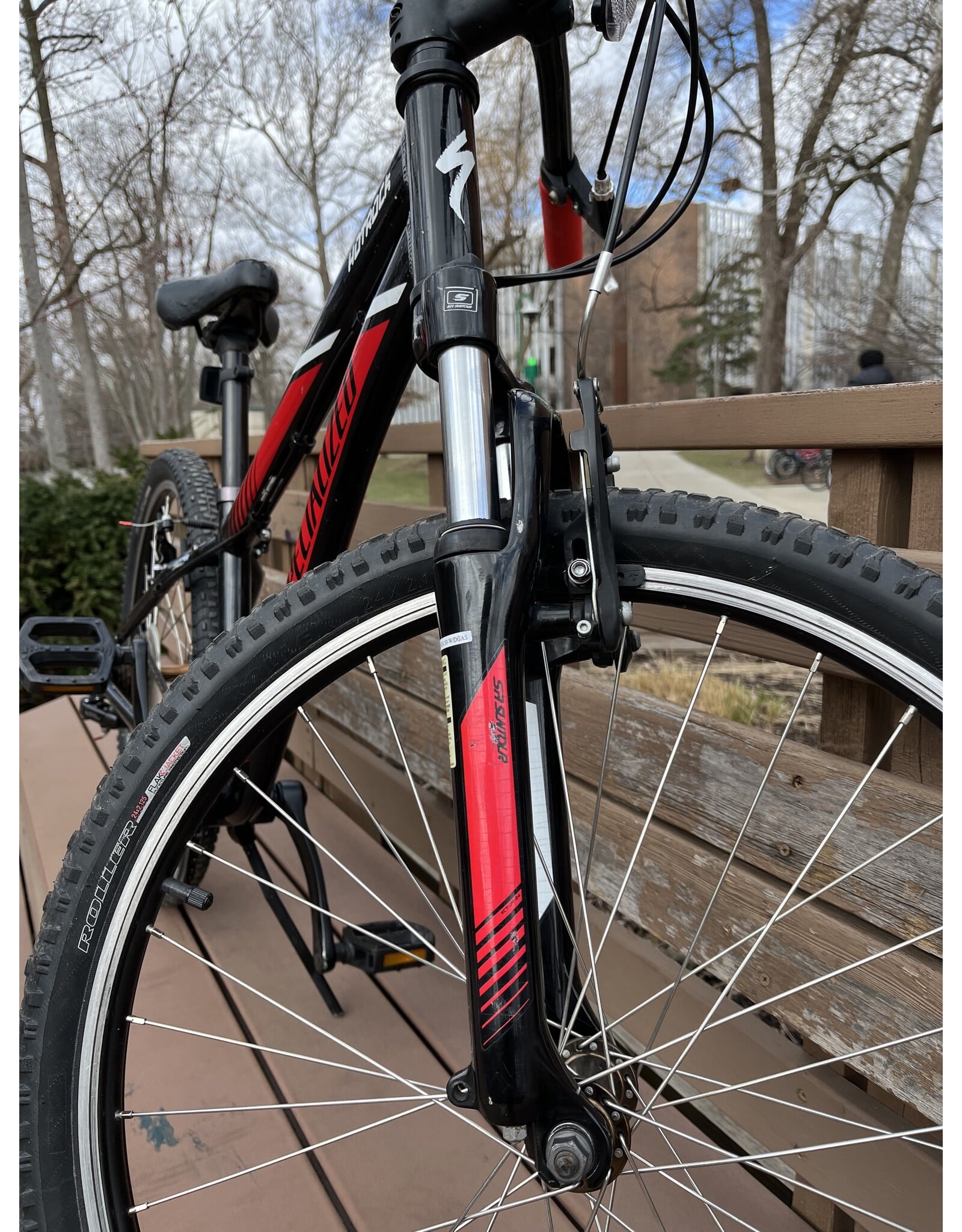 Specialized Hotrock, Blk/Red, 13in, 24 in wheels