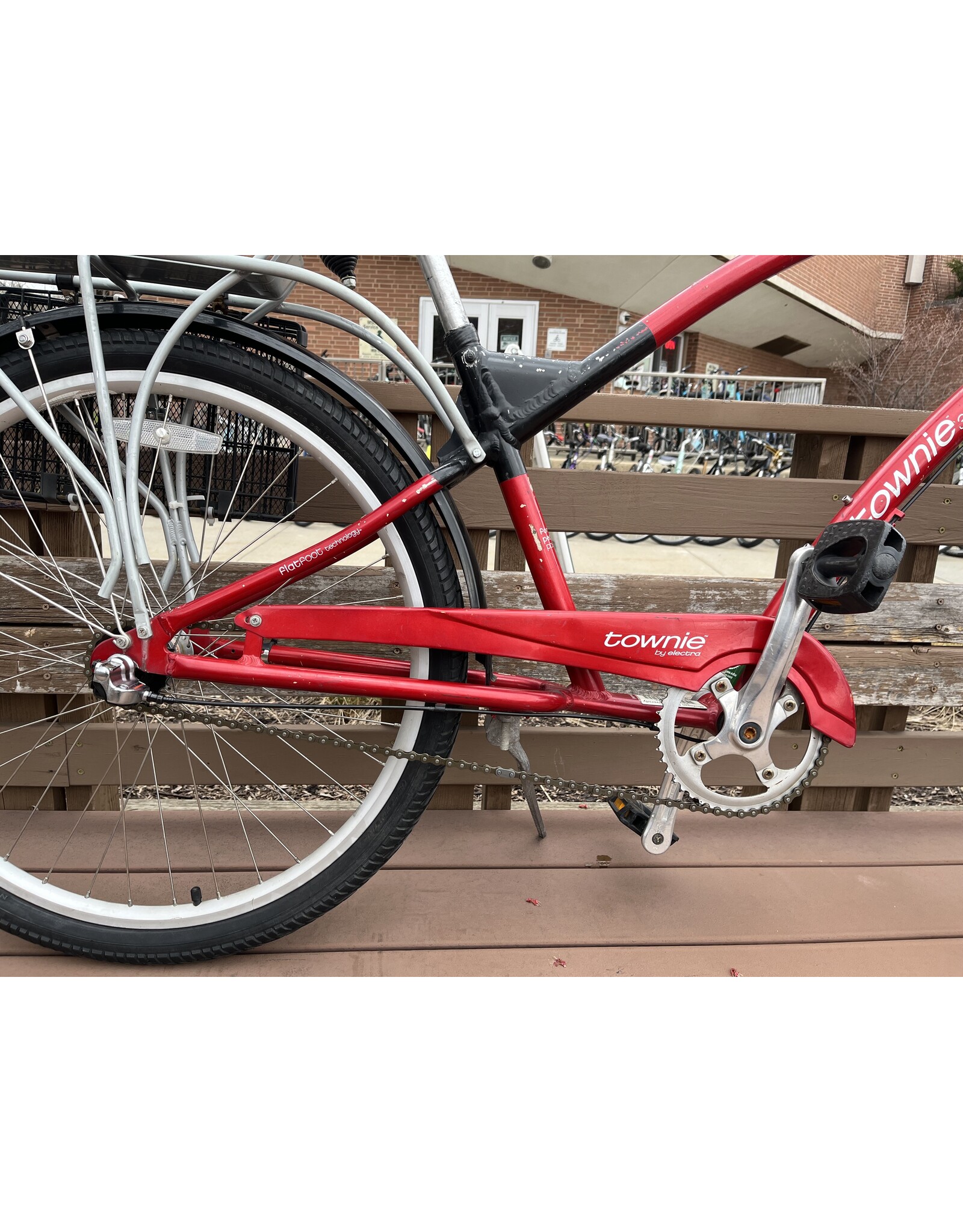 Electra Townie 3, Red, L