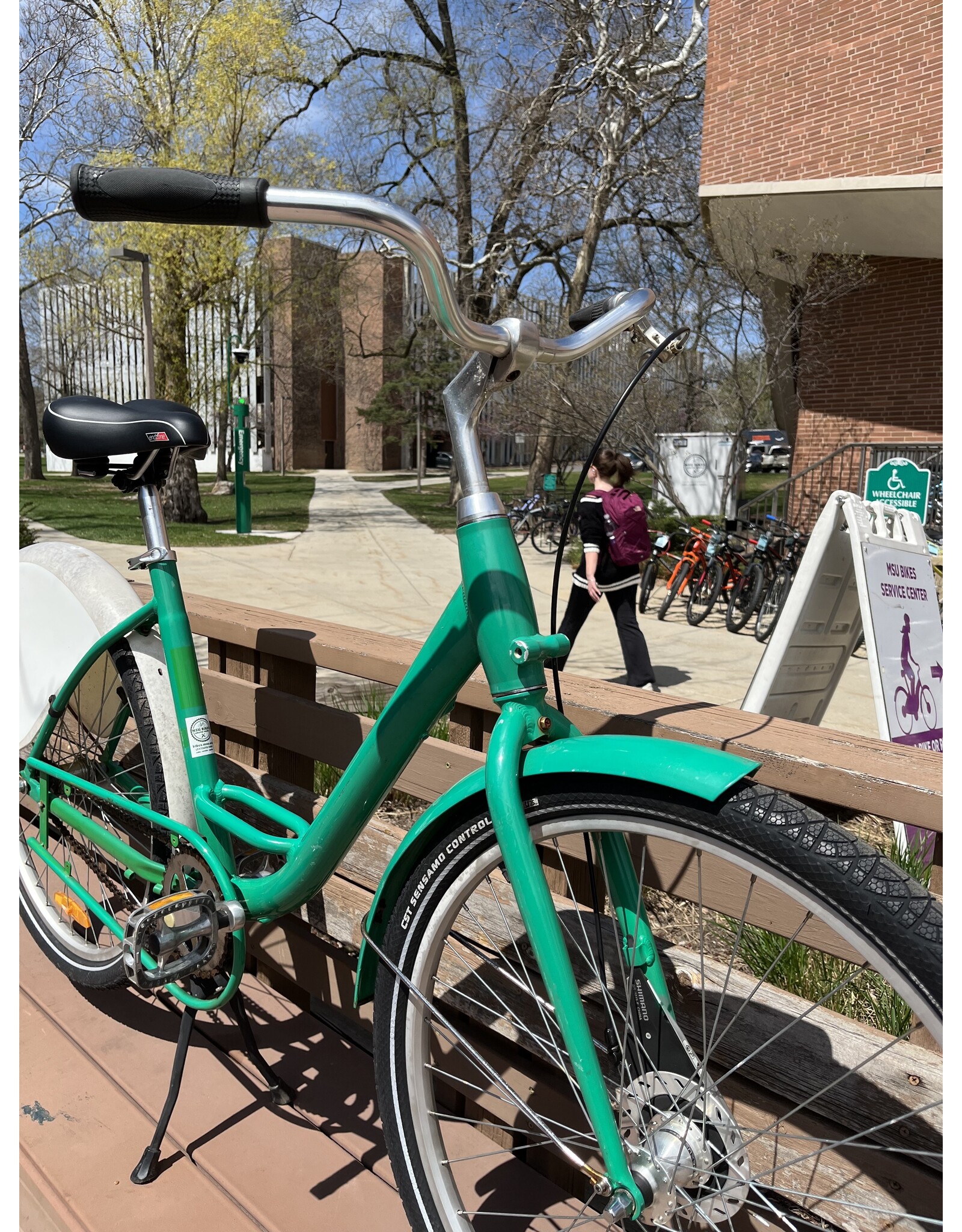 Unbranded Cruiser, Green, 18in/L